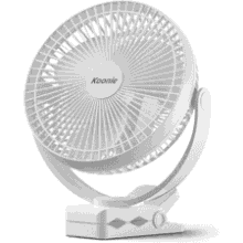 Koonie Portable Clip‑On Fan 8" 10,000mAh