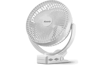 Koonie Portable Clip‑On Fan 8" 10,000mAh