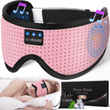 LC-dolida Bluetooth Sleep Mask with Headphones