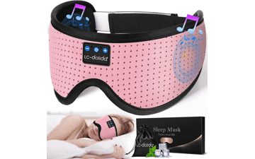 LC-dolida Bluetooth Sleep Mask with Headphones