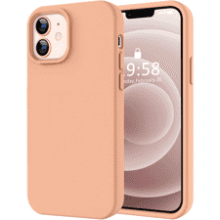 LOVE 3000 iPhone 12 Silicone Case with Anti‑Scratch Lining