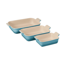 Le Creuset Stoneware Heritage 3-Piece Baking Dish Set