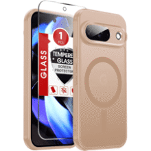 LeYi Google Pixel 9 Case with Tempered Glass