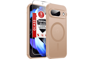 LeYi Google Pixel 9 Case with Tempered Glass