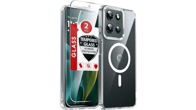 LeYi Moto G 2025 Crystal Clear Case
