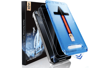 MAGIC JOHN 2 Pack Privacy Tempered Glass for iPhone 16 Pro Max