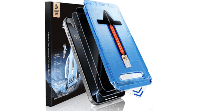 MAGIC JOHN 2 Pack Privacy Tempered Glass for iPhone 16 Pro Max