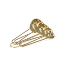 Martha Stewart Gold Stainless Steel Measuring Spoons