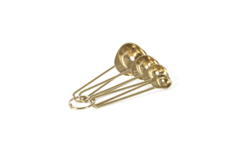 Martha Stewart Gold Stainless Steel Measuring Spoons