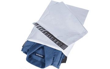 Metronic White Poly Mailers 14.5x19 100 Pack