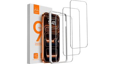 Mkeke 3 Pack iPhone 17 Pro Max Screen Protector
