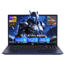 NIMO 15.6" Gaming Laptop – Ryzen 7 Pro 6850U, 32GB RAM, 1TB SSD