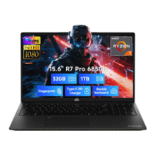 NIMO 15.6" Light Gaming Laptop AMD Ryzen 7 Pro