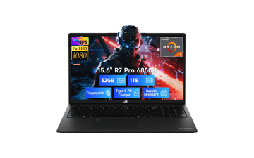 NIMO 15.6" Light Gaming Laptop AMD Ryzen 7 Pro