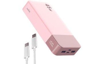 NOBIS 20,000mAh 45W Power Bank with C‑to‑C Cable