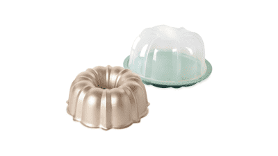 Nordic Ware 12‑Cup Bundt with Keeper