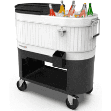 Permasteel Rolling Patio Cooler