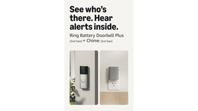 Ring Battery Doorbell Plus – Nickel Silver Chime