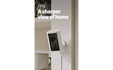Ring Indoor Cam Plus 2K 4x Zoom Security Camera