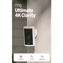 Ring Outdoor Cam Pro 4K Plug‑In Security Camera