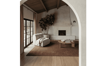 Rugs USA Maru Handmade Dark Brown Wool Area Rug 8'6"x11'6"