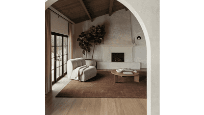 Rugs USA Maru Handmade Dark Brown Wool Area Rug 8'6