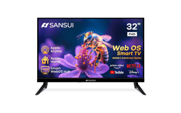 SANSUI 32" FHD Smart TV with WebOS & Chromecast