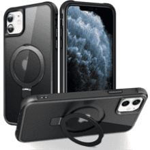 SKYLMW iPhone 11 Magnetic O‑Ring Stand Case