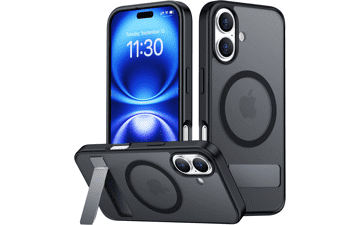 SPIDERCASE Magnetic iPhone 16 Case with 3-Stand, Military Drop Protection