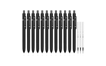 STAGEEK Black Gel Pens GX3 12Pcs