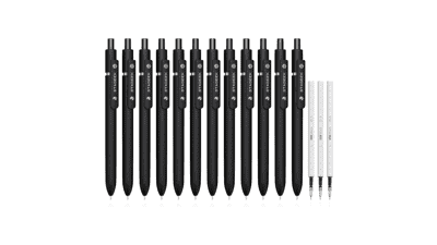 STAGEEK Black Gel Pens GX3 12Pcs
