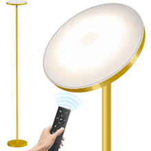 SUNMORY 32W LED Floor Lamp with Remote