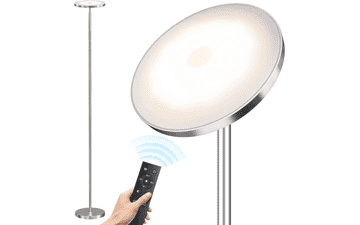 SUNMORY 32W LED Floor Lamp – 3000LM, Remote Control
