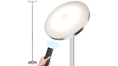 SUNMORY 32W LED Floor Lamp – 3000LM, Remote Control