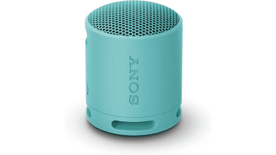 Sony SRS‑XB100 Portable Bluetooth Speaker – Waterproof, 16h Battery