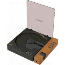 Syitren R300 Portable Bluetooth CD Player – Retro Desktop, Rechargeable