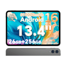 TECLAST Android 16 T65 13.4" Tablet 256GB 12H Battery