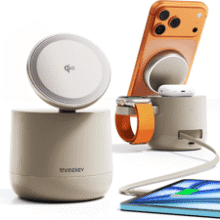 THREEKEY 4-in-1 Qi Wireless Charger