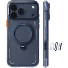 TORRAS Ostand Q3 Air iPhone 17 Pro Max Case – 360 Magnetic Stand, Mil-Grade Shockproof