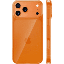 TORRAS iPhone 17 Pro Case Crystal Orange