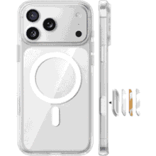TORRAS iPhone 17 Pro Max Clear Case – Magnetic, Drop-Proof, Anti‑Yellowing