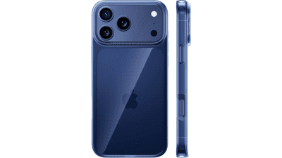 TORRAS iPhone 17 Pro Ultra-Thin Case Crystal Blue