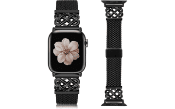 TOYOUTHS Braided Magnetic Apple Watch Band