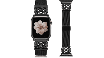 TOYOUTHS Braided Magnetic Apple Watch Band