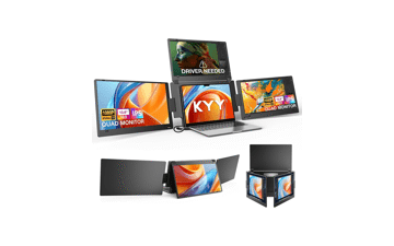 Triple Screen Laptop Monitor Extender