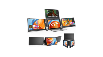 Triple Screen Laptop Monitor Extender