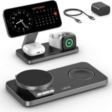 UEQ 3-in-1 Wireless Charger Station