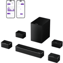 ULTIMEA 7.1Ch Dolby Atmos Soundbar with Wireless Subwoofer
