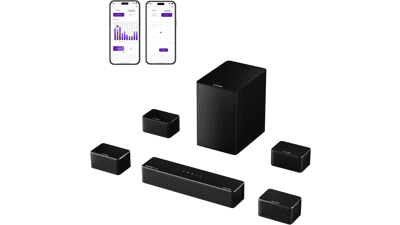 ULTIMEA 7.1Ch Dolby Atmos Soundbar with Wireless Subwoofer