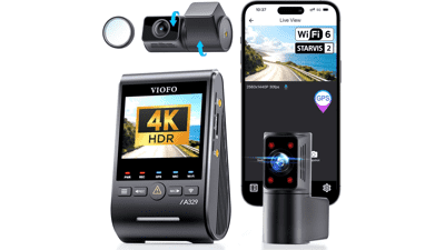 VIOFO A329S 4K 3-Channel Dash Cam